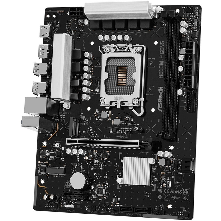 Placa De Baza Asrock H810M-P GEN5 — imaginea 3