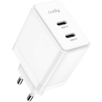 Incarcator 2-Port 40W USB-C Alb