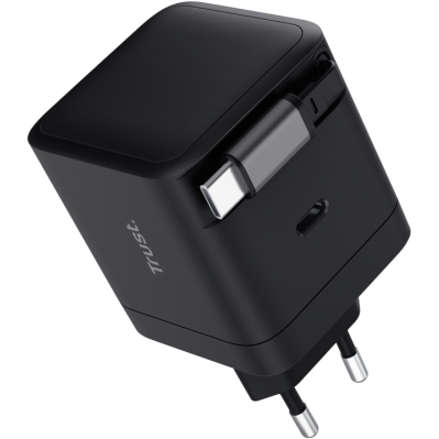 Incarcator Trust Maxo USB-C 65W Negru