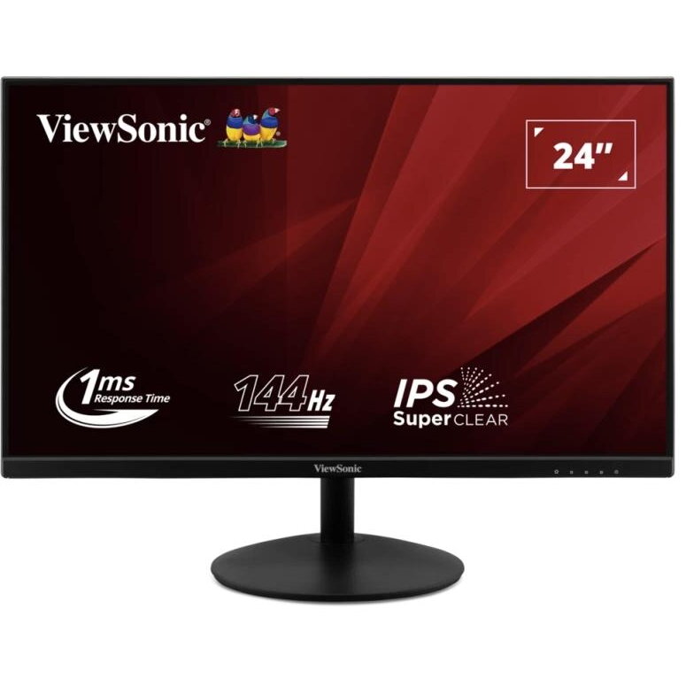 Monitor Viewsonic IPS LED 23.8inch VA24E2-H Full HD 144Hz 1ms Negru