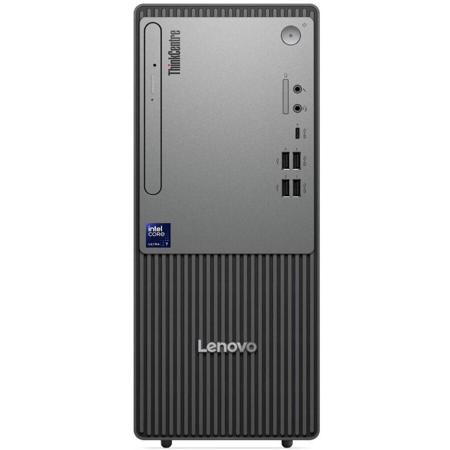 Sistem desktop Lenovo ThinkCentre Neo 50t Gen 6 Intel Core Ultra 5 225 16GB 512GB SSD PCIe Windows 11 Pro Black — imaginea 2