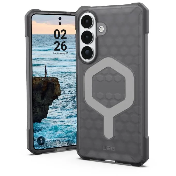 Husa UAG Essential Armor MagSafe Samsung Galaxy S26 Plus Ash