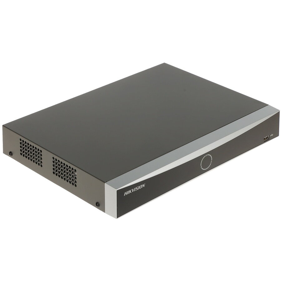 NVR Hikvision 8 Canale 4K Black