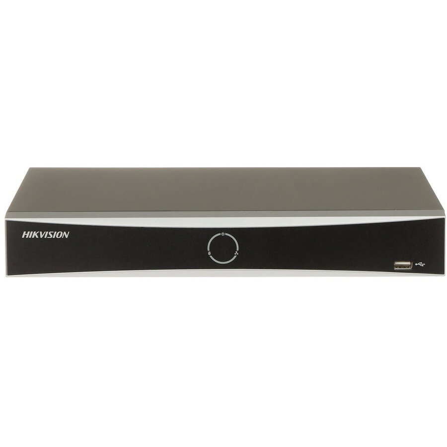 NVR Hikvision 8 Canale 4K Black