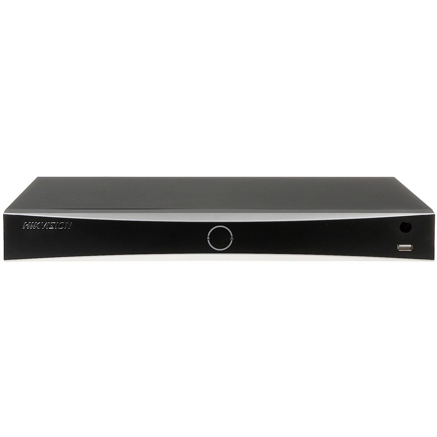 NVR Hikvision 8 Canale 4K Black