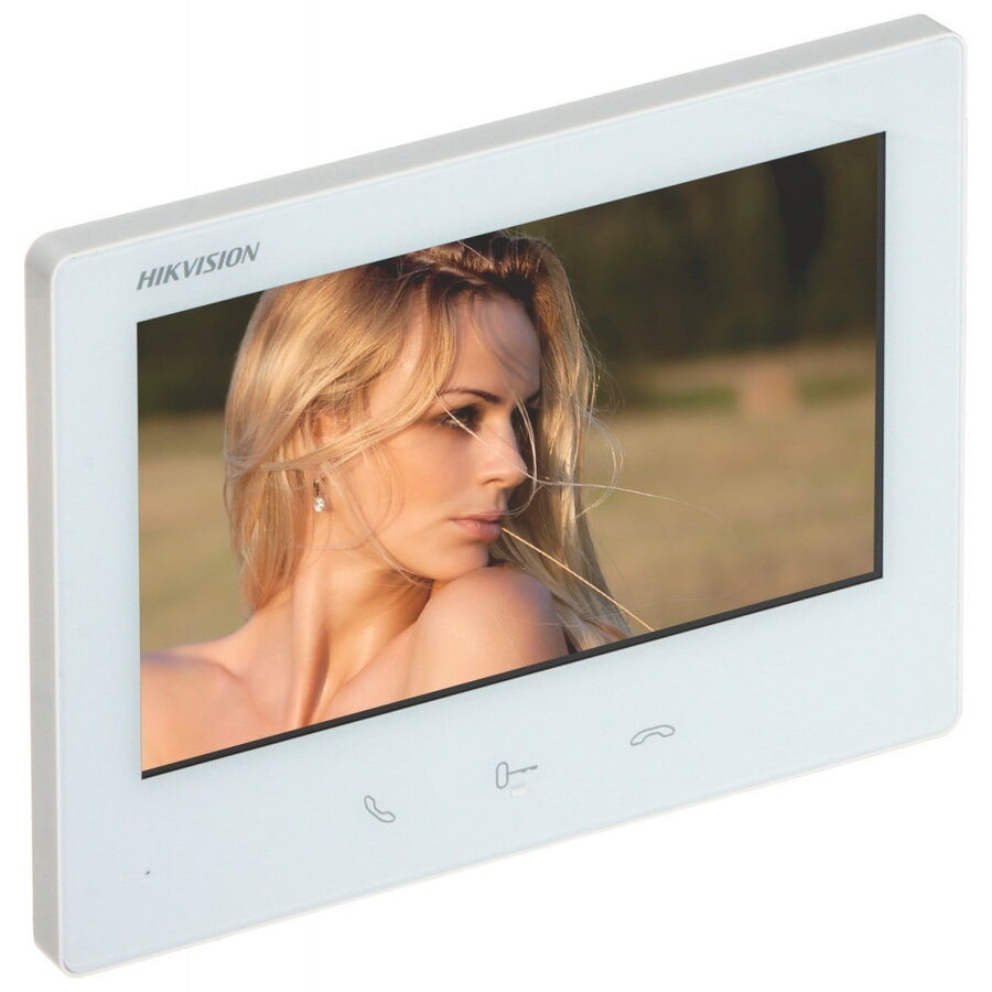 Monitor Videointerfon Hikvision DS-KH7300EY-WTE2 White
