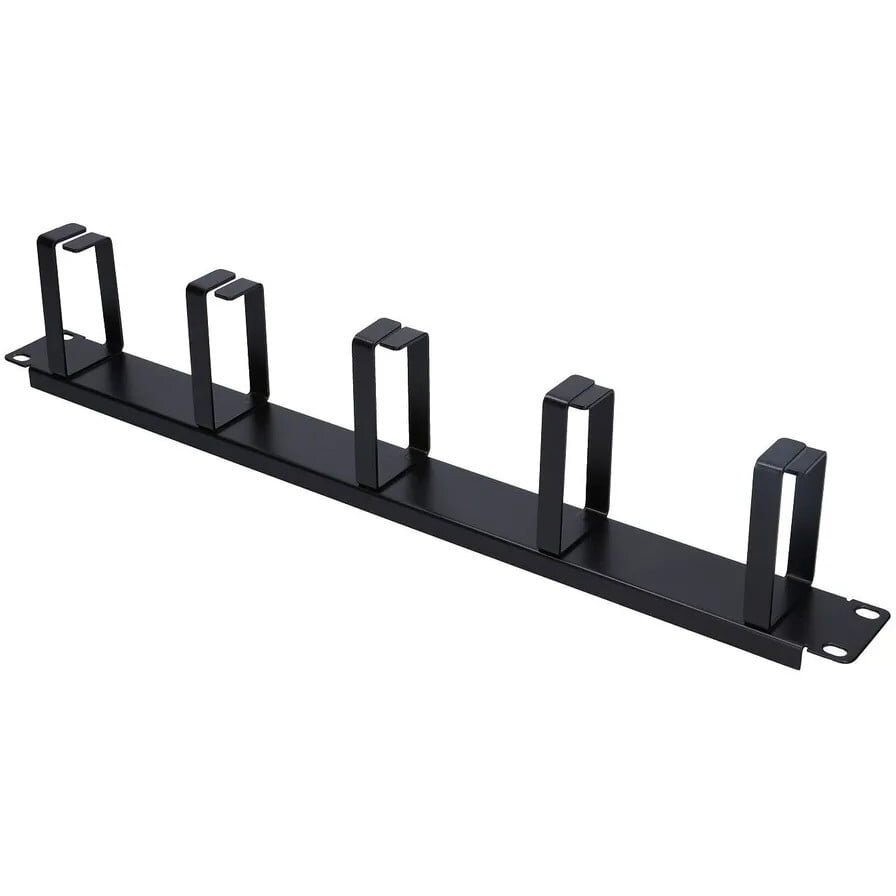 Organizator de Cabluri 1U Black