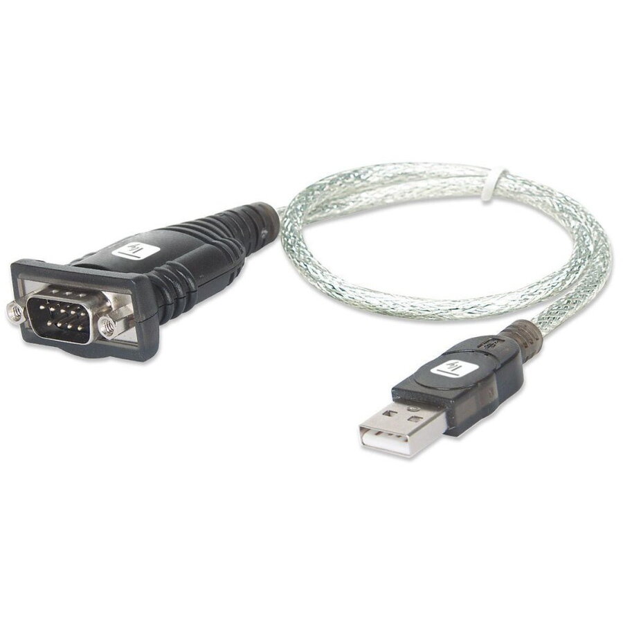 Adaptor Convertor Techly IDATA USB-SER-2T USB Serial in Blister Translucid