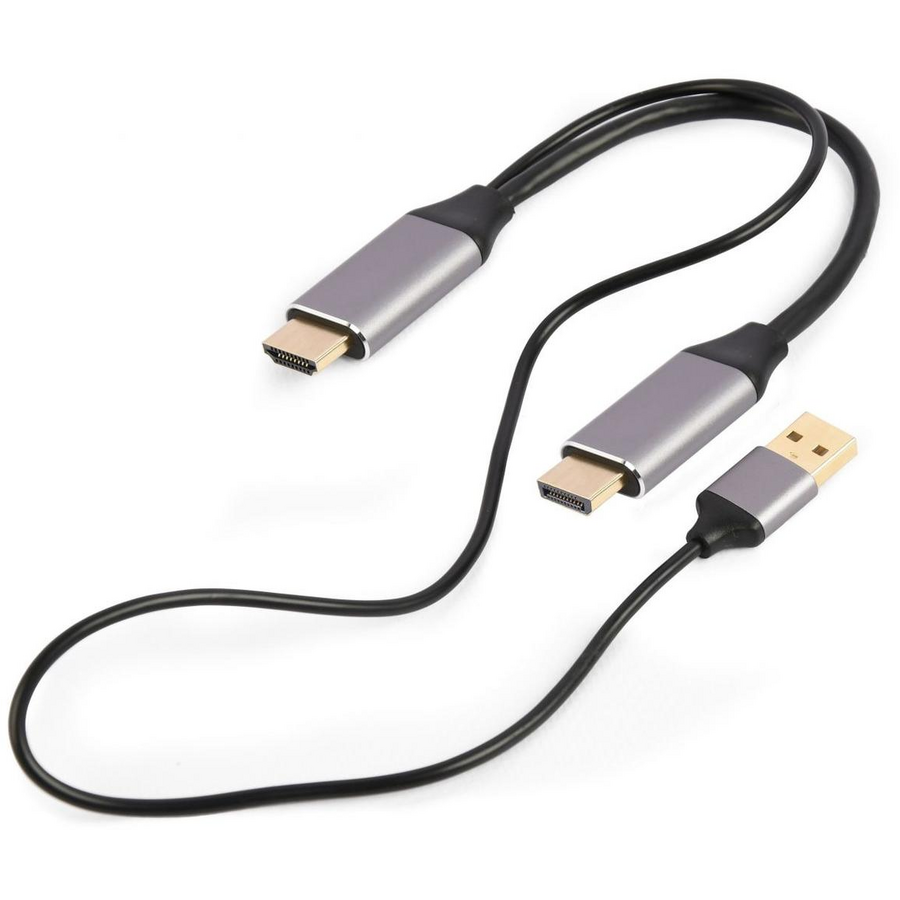 Cablu Gembird Active 4K HDMI DisplayPort USB-A 2m Negru