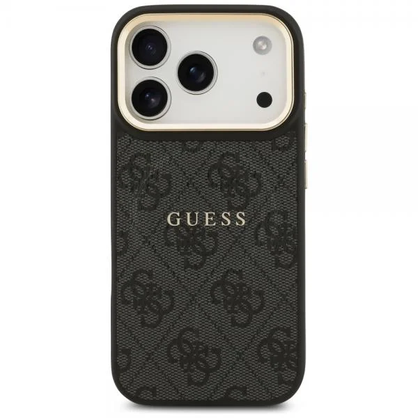 Husa Guess 4G PU Classic Logo MagSafe iPhone 17 Pro Negru