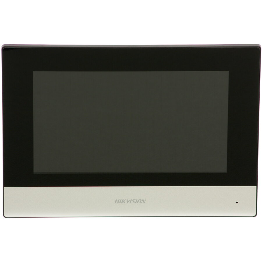 Monitor Interior pentru Videointerfon Hikvision DS-KH6320-WTE1/EU 7Inch Color Touchscreen Wi-Fi Slot Card