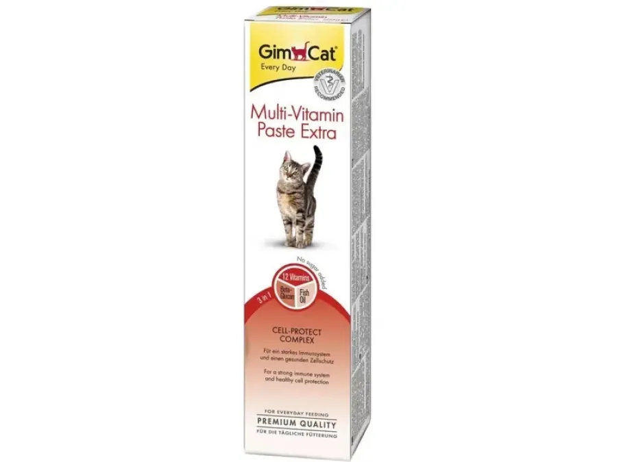 Hrana Umeda pentru Pisici Gimcat Pasta Multivitamine Extra 50g