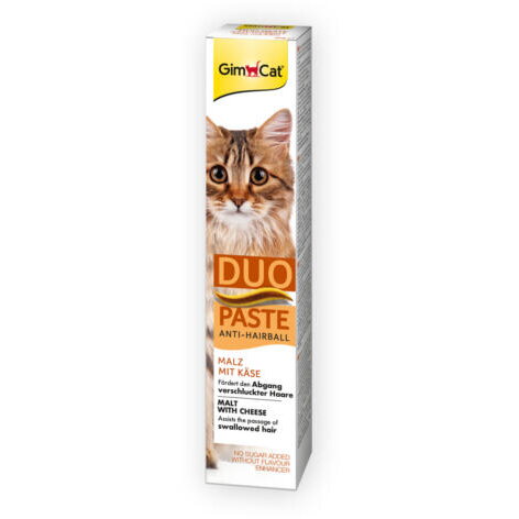 Hrana Umeda pentru Pisici Gimcat Pasta Anti Hairball cu Malt și Brânză 50g