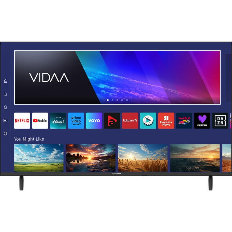 Televizor LED Smart V43PT1VS 43Inch / 108CM Full HD VIDAA OS Negru