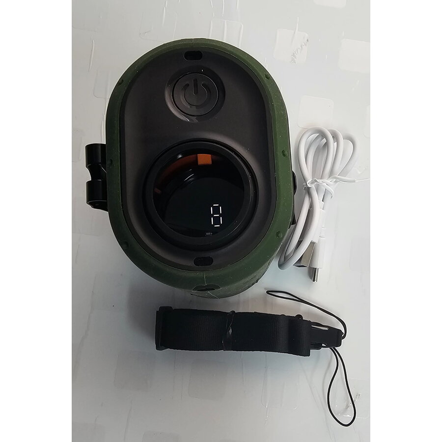 Ventilator Portabil + Baterie Externa 5000mAh Resigilat Z14 Green