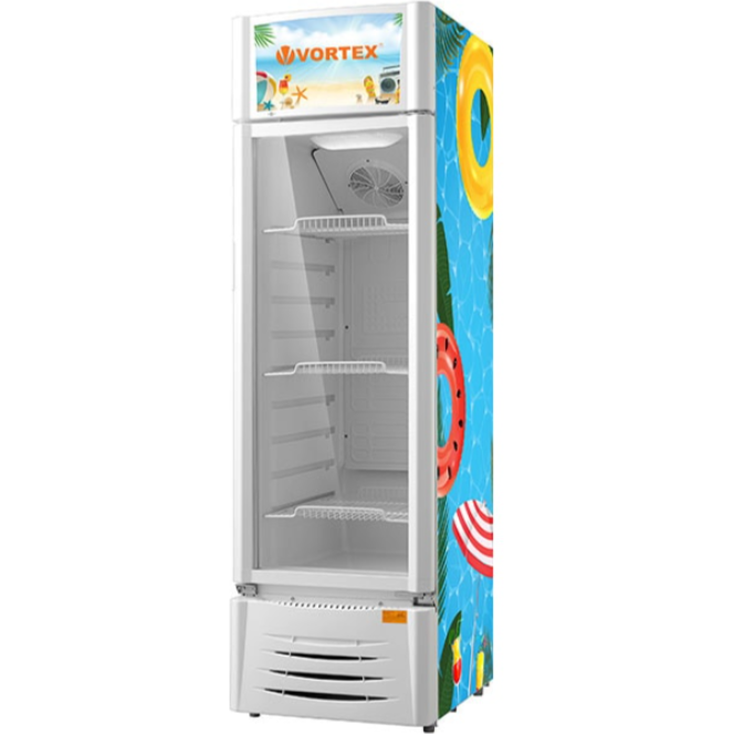 Vitrina Frigorifică Vortex VDC21SWH01M Capacitate 213L H 174.7CM Clasa B Alb