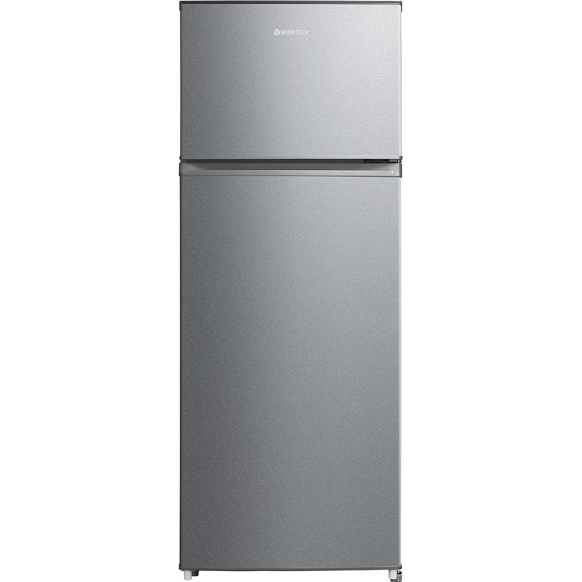 Frigider cu 2 Uși Vortex VDD20SSV01M Capacitate 204L H 143CM Clasa E Argintiu