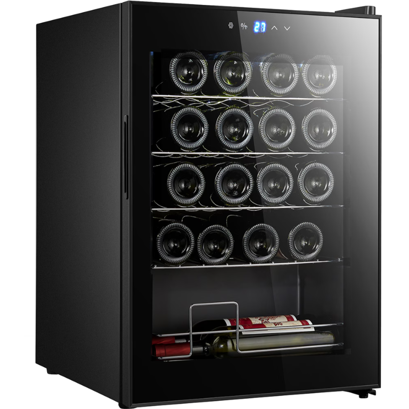 Răcitor de Vinuri Vortex VWC5NBK01D Capacitate 20 Sticle H 64CM Clasa G Negru