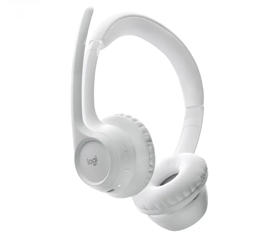 Căști Wireless Logitech Zone 300 (981-001417) Bluetooth 5.3 Alb