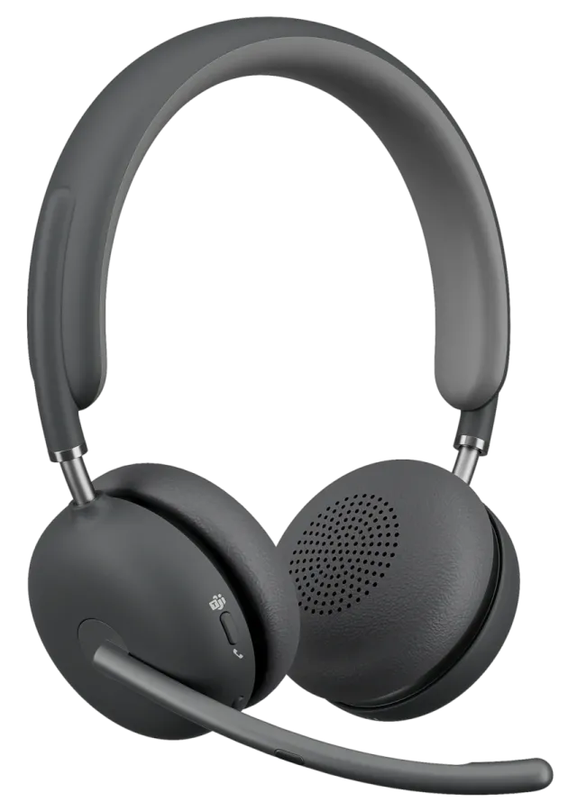 Căști Office Logitech Zone Wireless 2 MS 981-001436 Hybrid ANC Bluetooth 5.2 Certificare Teams Graphite