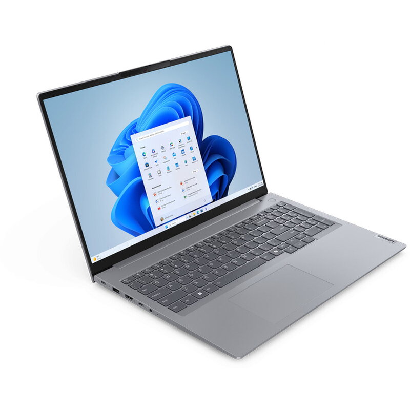 Laptop Lenovo ThinkBook 16 Gen 7 WUXGA 16 inch AMD Ryzen 5 7535HS 16GB 512GB SSD Windows 11 Pro Grey — imaginea 2