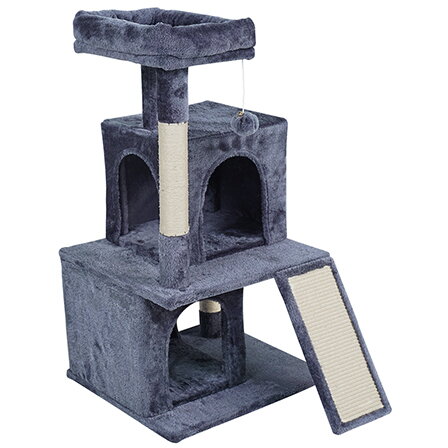 Ansamblu de Joacă pentru Pisici Rebel 49x46x91cm Gri