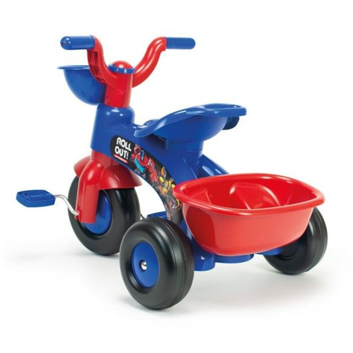 Tricicleta cu Pedale pentru Copii INJUSA Transformers 62x42x46Cm Max.25Kg 1-3Ani Albastru — imaginea 5
