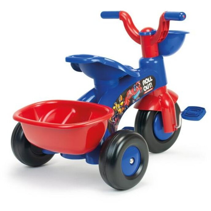 Tricicleta cu Pedale pentru Copii INJUSA Transformers 62x42x46Cm Max.25Kg 1-3Ani Albastru — imaginea 6