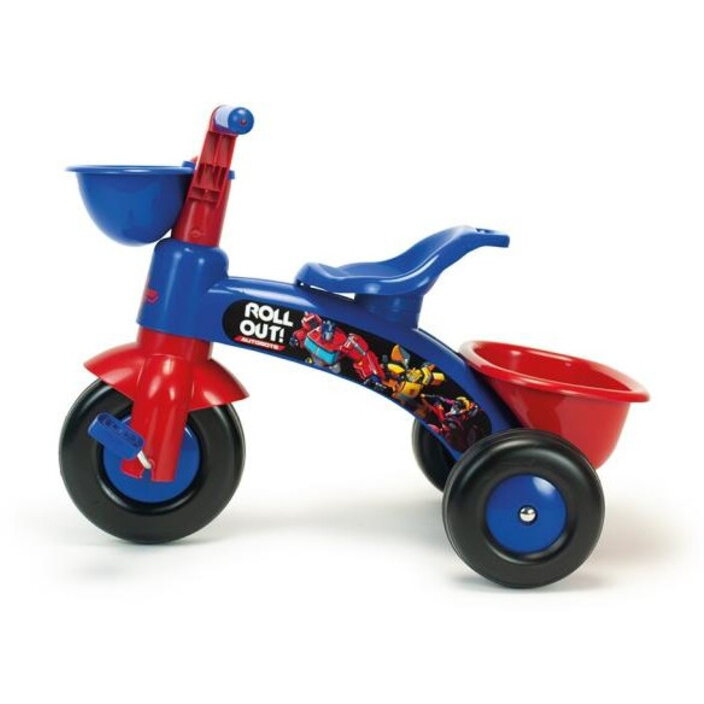 Tricicleta cu Pedale pentru Copii INJUSA Transformers 62x42x46Cm Max.25Kg 1-3Ani Albastru — imaginea 3