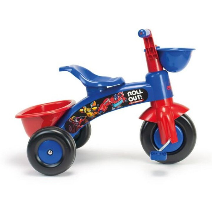 Tricicleta cu Pedale pentru Copii INJUSA Transformers 62x42x46Cm Max.25Kg 1-3Ani Albastru — imaginea 4