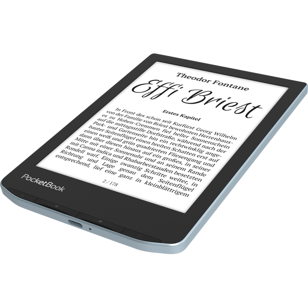 eBook Reader PocketBook Verse S PB629-2-WW-B Ecran Monocrom E Ink 6 Inch Stocare 8GB Wi-Fi Bright Blue — imaginea 3