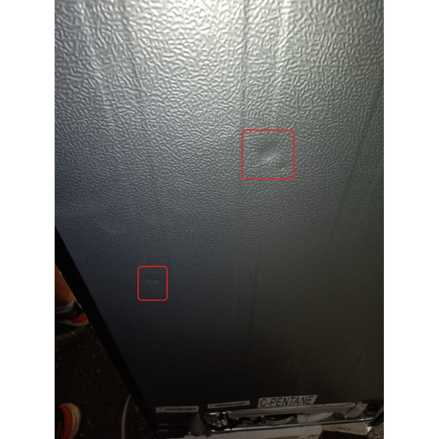 Combina Frigorifica Resigilat SCB344ED 262L Dozator Apa Lumina Interioara H 180CM Clasa E Negru