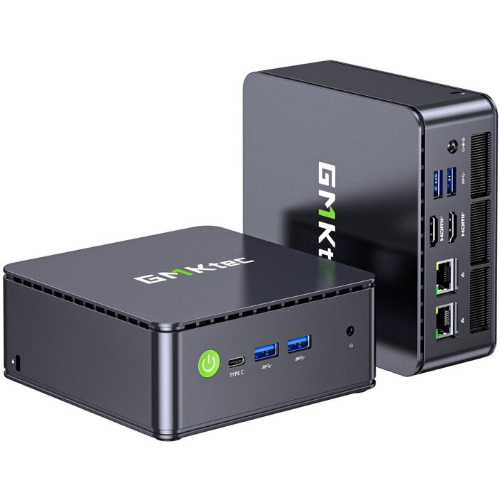 Mini PC G11 AMD R2514 16GB 512GB Windows 11 Pro Negru