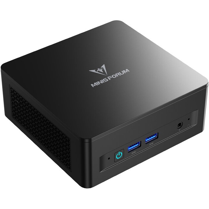 Barebone MINIS FORUM UM760 Slim Ryzen 5 7640HS Fara RAM Fara Stocare Negru