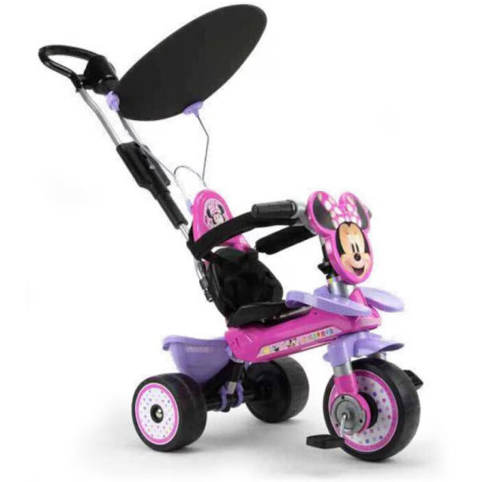 Tricicleta Evolutiva Licenta Disney Minnie Mouse Maner Parental 10Luni-3Ani Roz