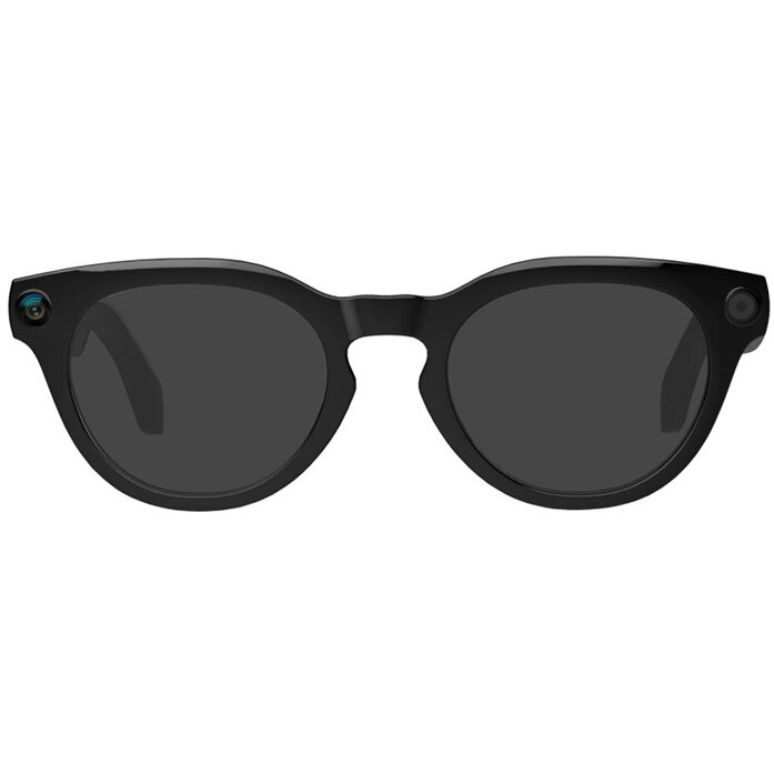 Ochelari AI Smart COLMI V03 UV cu Ramă Rotundă Camera 8MP Wi-Fi Bluetooth Negru