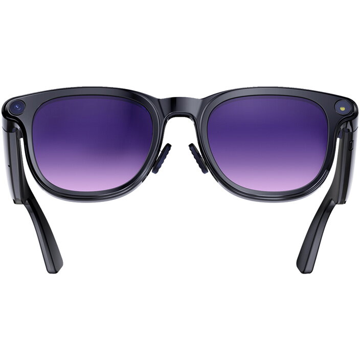 Ochelari AI Smart COLMI A2 cu Lentile UV Camera 8MP BT Wi-Fi Negru