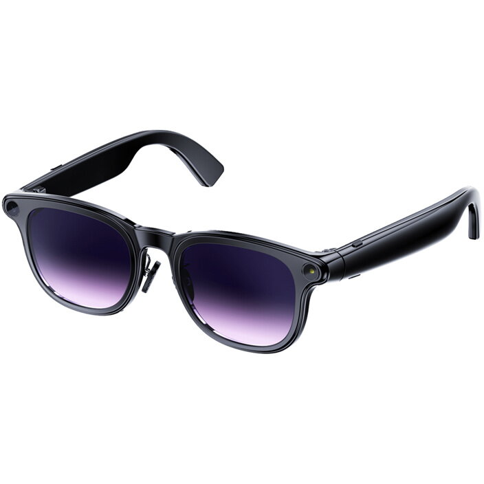Ochelari AI Smart COLMI A2 cu 3 Perechi de Lentile Interschimbabile BT Wi-Fi Negru
