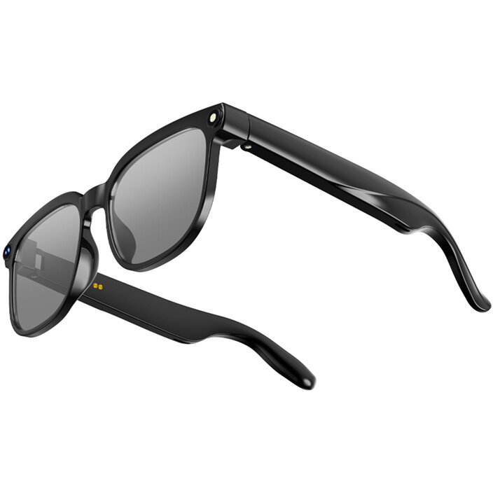 Ochelari Smart COLMI M02S Lentile Fotocromatice Camera 8MP HD Wi-Fi BT Negru — imaginea 4