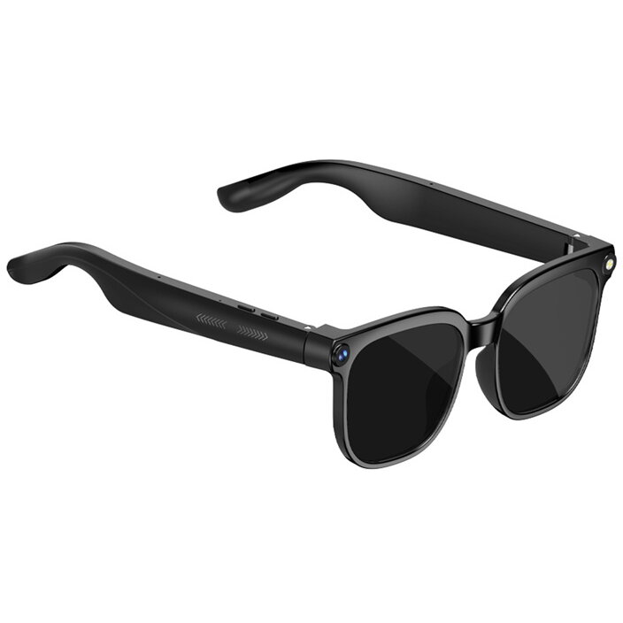 Ochelari Smart COLMI M02S UV Camera 8MP Wi-Fi Bluetooth Negru