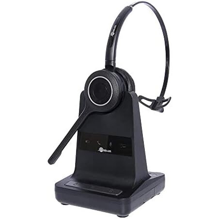 Căști Mono Office Profesionale JPL Telecom X500 Tehnologie DECT cu Baza Negru