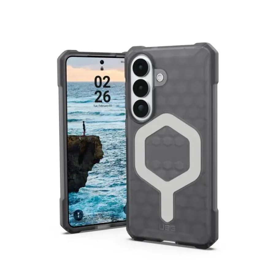 Husa UAG Essential Armor MagSafe Samsung Galaxy S26 Ash