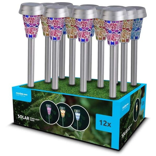 Lampa Solară de Grădină MODEE GS030 38cm
