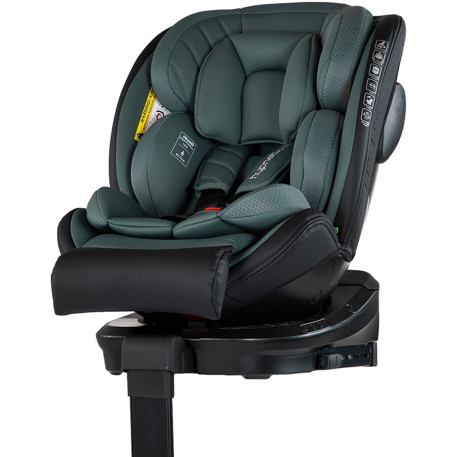 Scaun Auto Copii Hypnotic Plus I-Size 40-150CM cu Sistem Isofix si Sezut Rotativ Varsta 0 - 12 Ani Verde