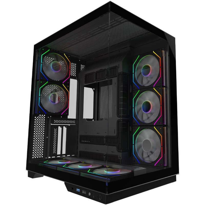 Carcasa Aqirys Janus ARGB Black