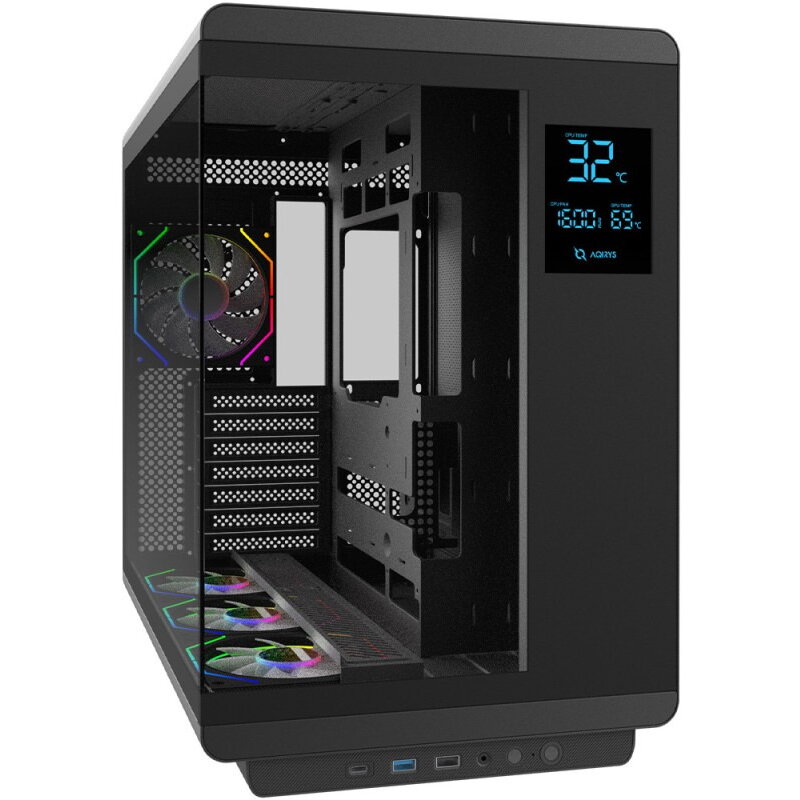 Carcasa Aqirys Electra Draco Black — imaginea 3