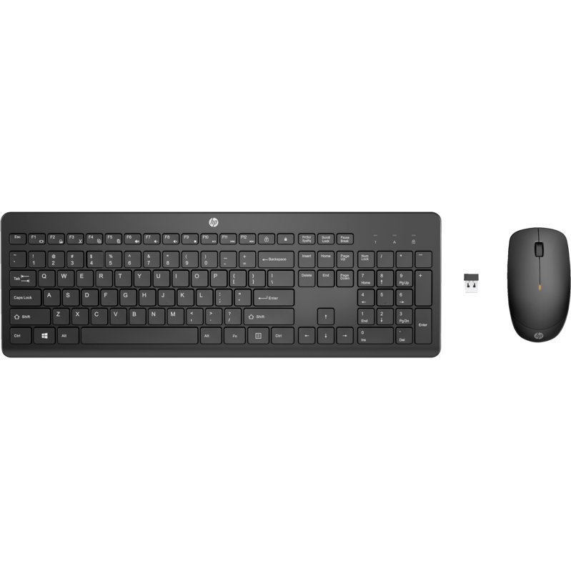 Kit Tastatura și Mouse HP 235 1Y4D0UT Wireless 2.4GHz Layout ENG Negru