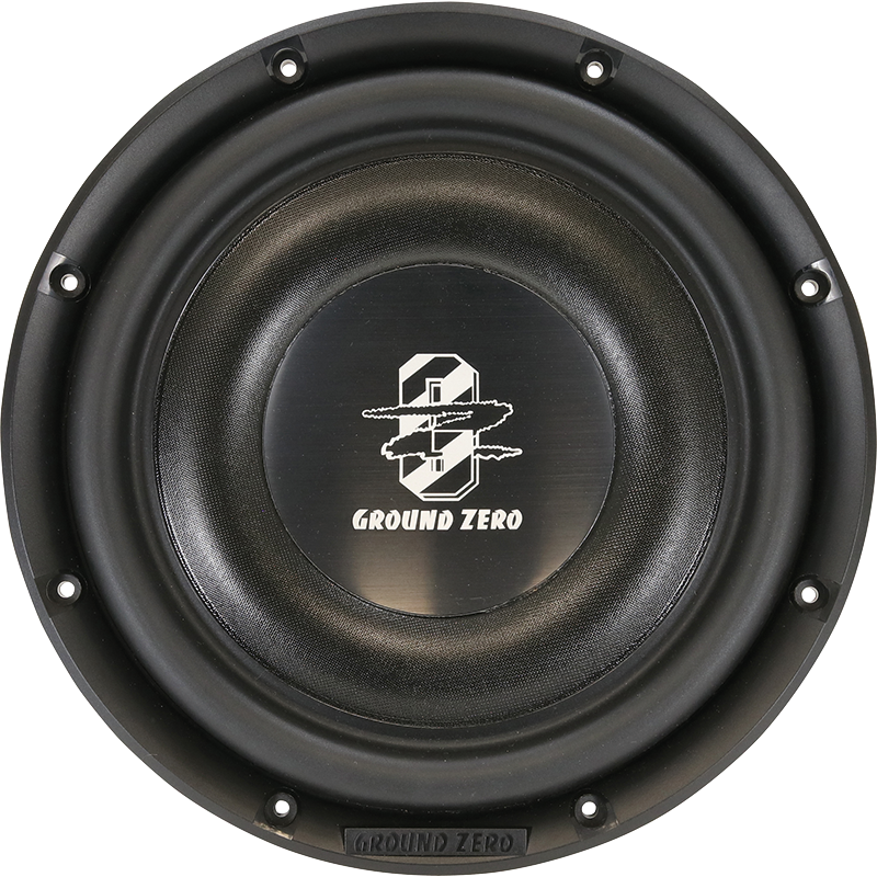 Subwoofer Auto GROUND ZERO GZRW 250-D2 Flat 25CM / 10″ Negru