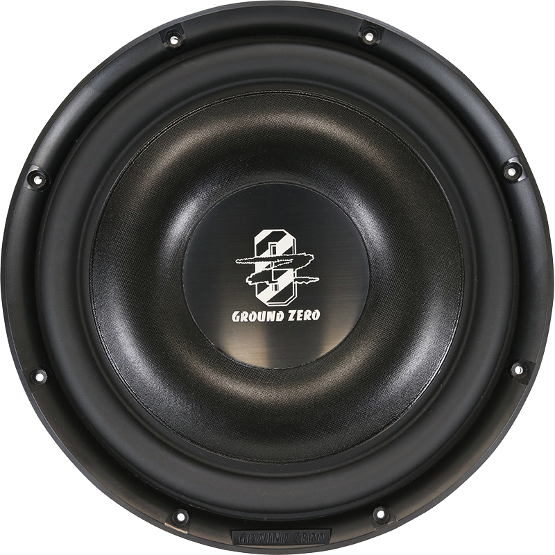Subwoofer Auto GROUND ZERO GZRW 300-D2 Flat 30CM / 12Inch Negru
