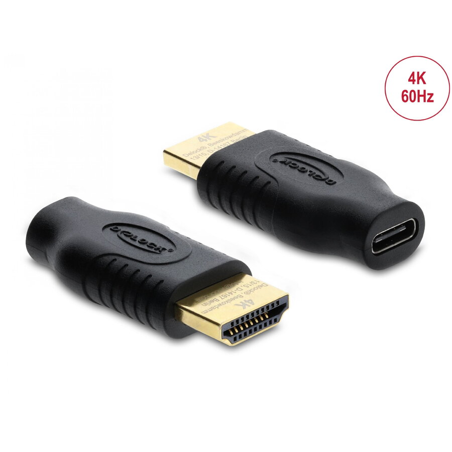 Adaptor Delock USB Type C HDMI (DP Alt Mode) M-T 4K60Hz HDR/HDCP
